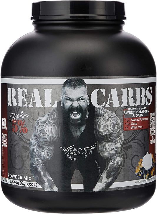 5% Nutrition Real Carbs, Blueberry Cobbler - 1830g