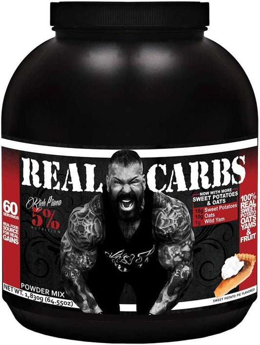 5% Nutrition Real Carbs, Sweet Potato Pie - 1830g