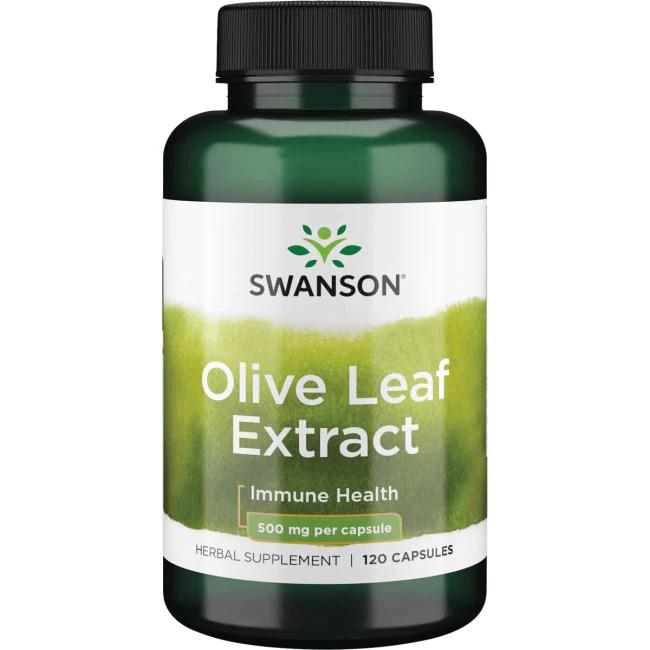 Swanson Olive Leaf Extract, 500mg - 120 caps