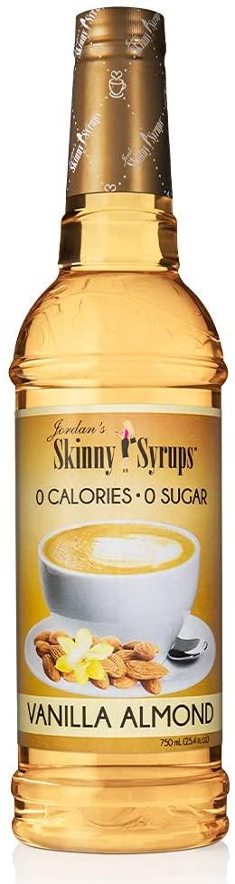 Jordan's Skinny Syrups Sugar Free Syrup, Vanilla Almond - 750 ml.