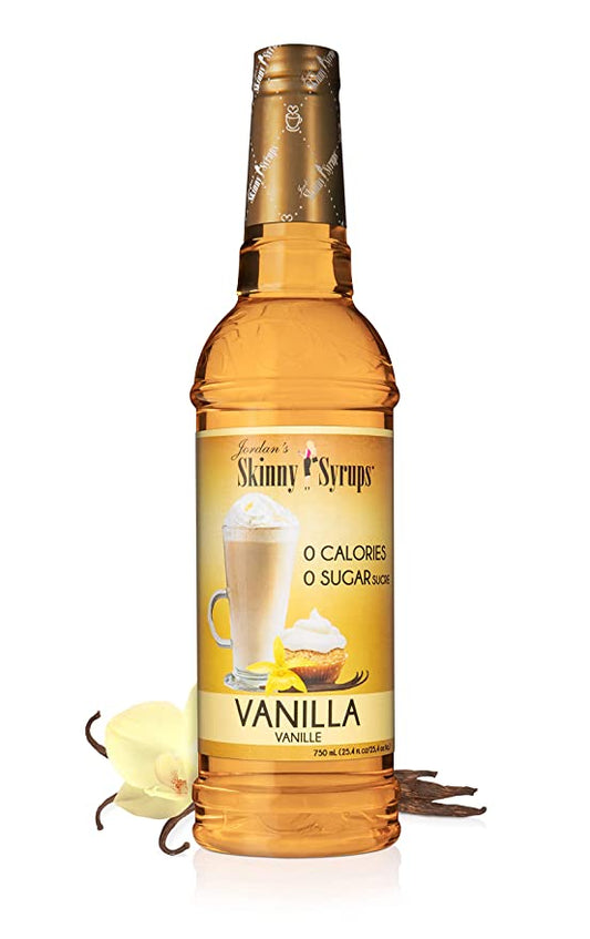 Jordan's Skinny Syrups Sugar Free Syrup, Vanilla - 750 ml.