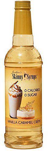 Jordan's Skinny Syrups Sugar Free Syrup, Vanilla Caramel Creme - 750 ml.