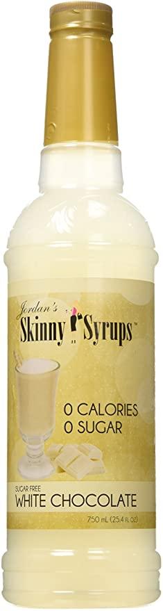 Jordan's Skinny Syrups Sugar Free Syrup, White Chocolate - 750 ml.