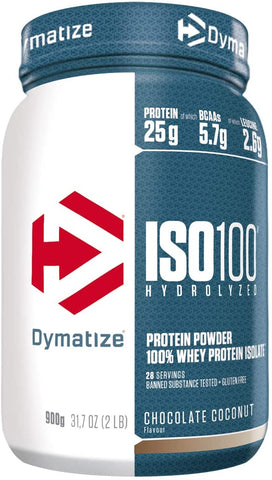Dymatize ISO-100, Chocolate Coconut - 900g