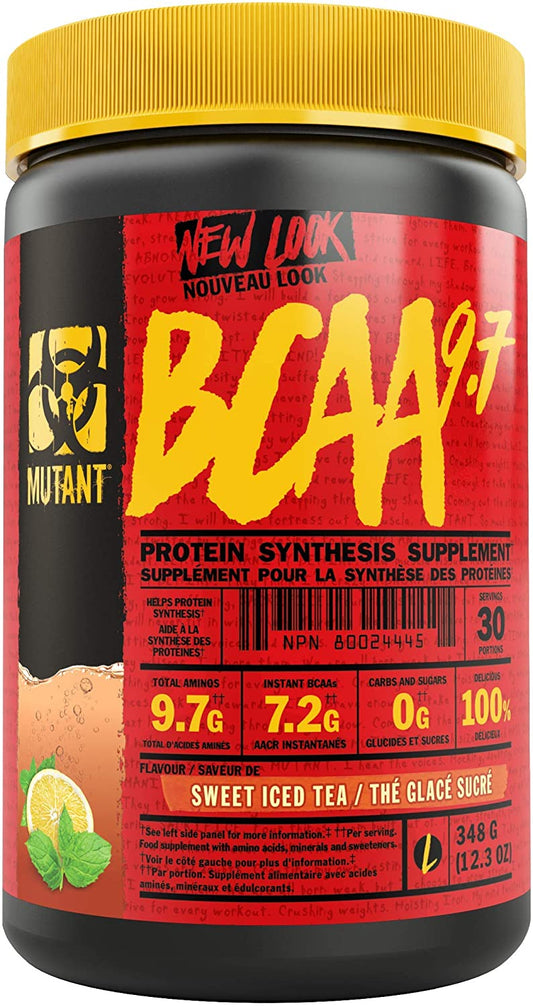Mutant BCAA 9.7, Sweet Iced Tea - 348g