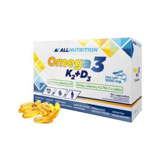 Allnutrition Omega 3, K2+D3 - 30 caps