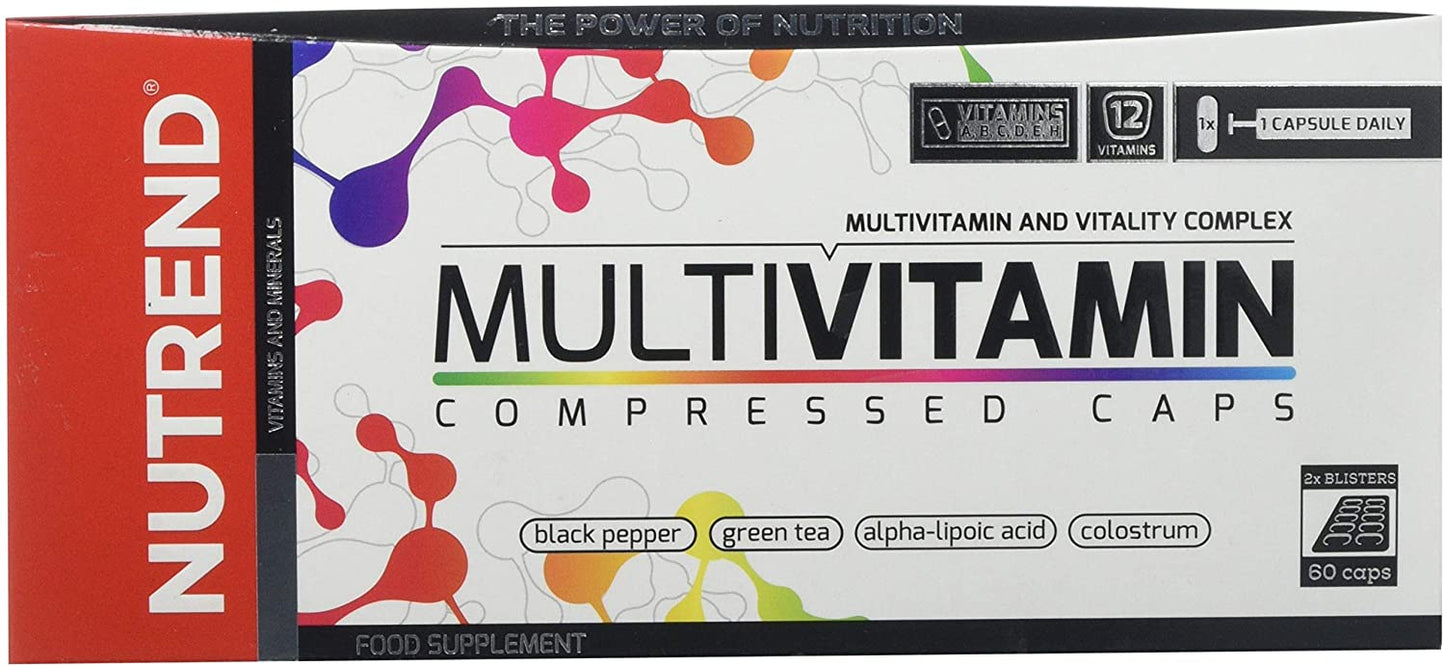 Nutrend MultiVitamin Compressed Caps - 60 caps