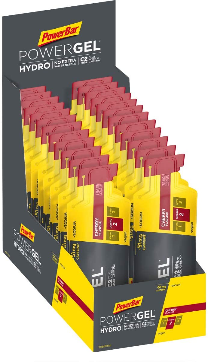 PowerBar Powergel Hydro, Cherry - 24 x 67 ml.
