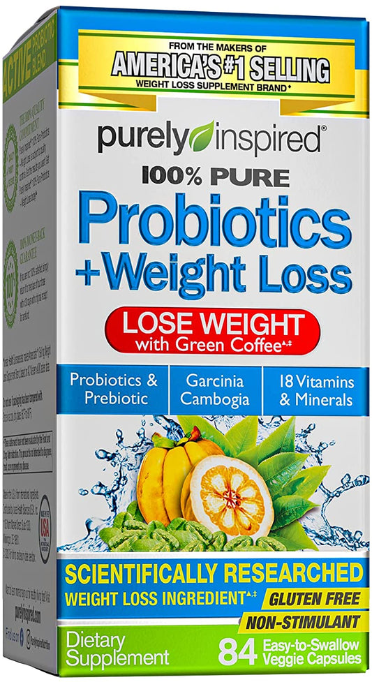Purely Inspired Probiotics + Weight Loss - 84 vcaps