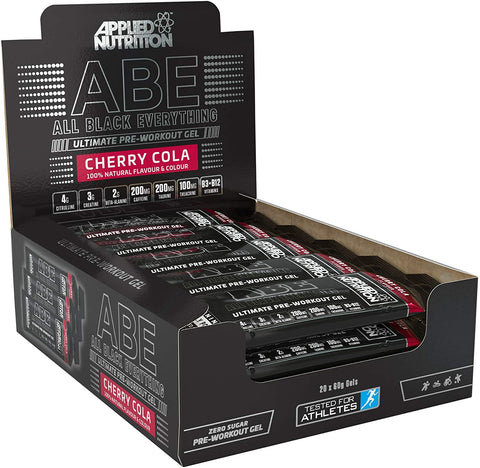 Applied Nutrition ABE - All Black Everything Gel, Cherry Cola - 20 x 60g
