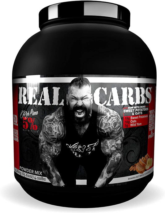 5% Nutrition Real Carbs, Banana Nut Bread - 1860g