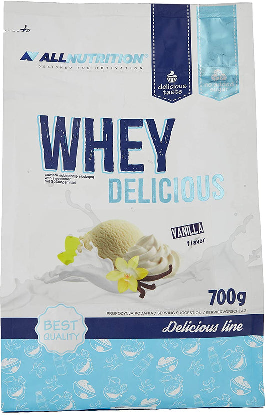 Allnutrition Whey Delicious, Vanilla - 700g
