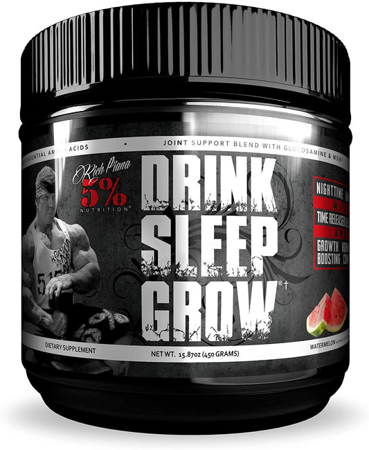 5% Nutrition Drink Sleep Grow Night Time Aminos, Watermelon - 450g