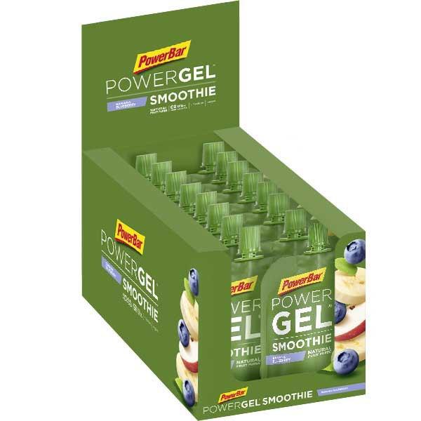PowerBar PowerGel Smoothie, Banana Blueberry - 16 x 90g