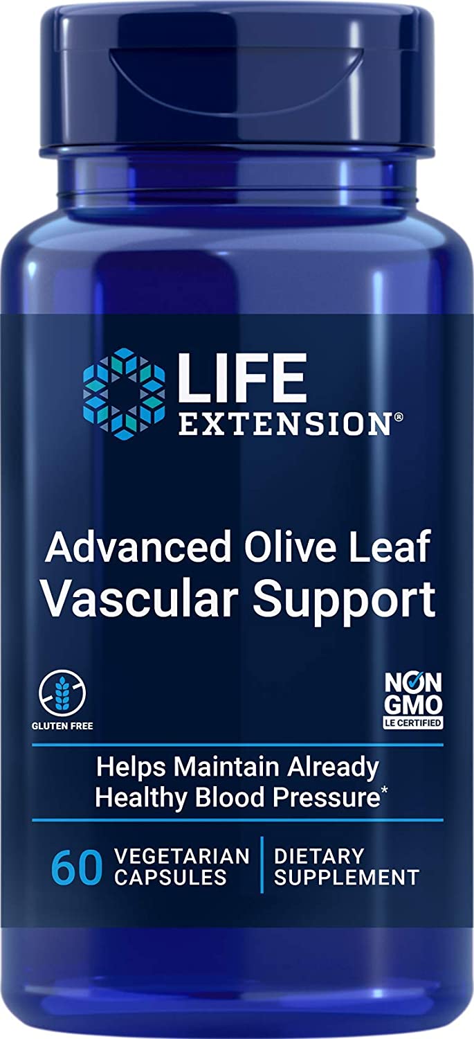Life Extension Advanced Olive Leaf Vascular Support - 60 vcaps
