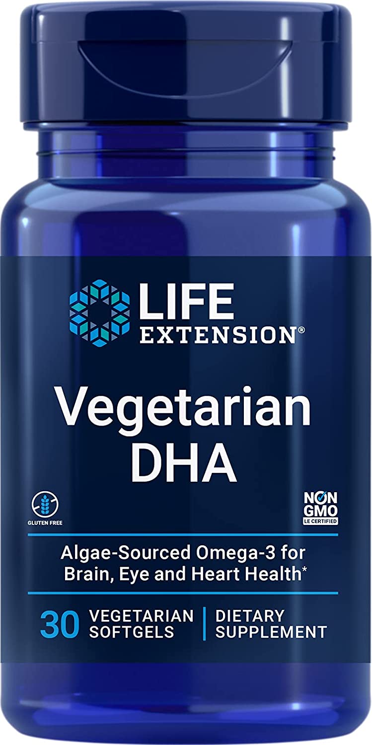 Life Extension Vegetarian DHA - 30 vegetarian softgels