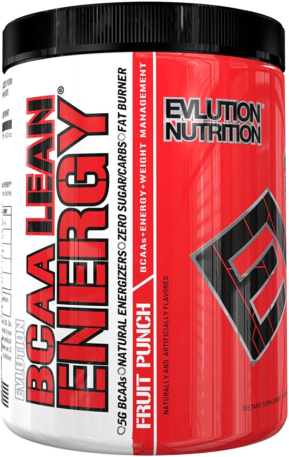 EVLution Nutrition BCAA Lean Energy, Fruit Punch - 321g