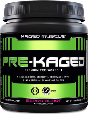 Kaged Muscle Pre-Kaged, Berry Blast - 604g