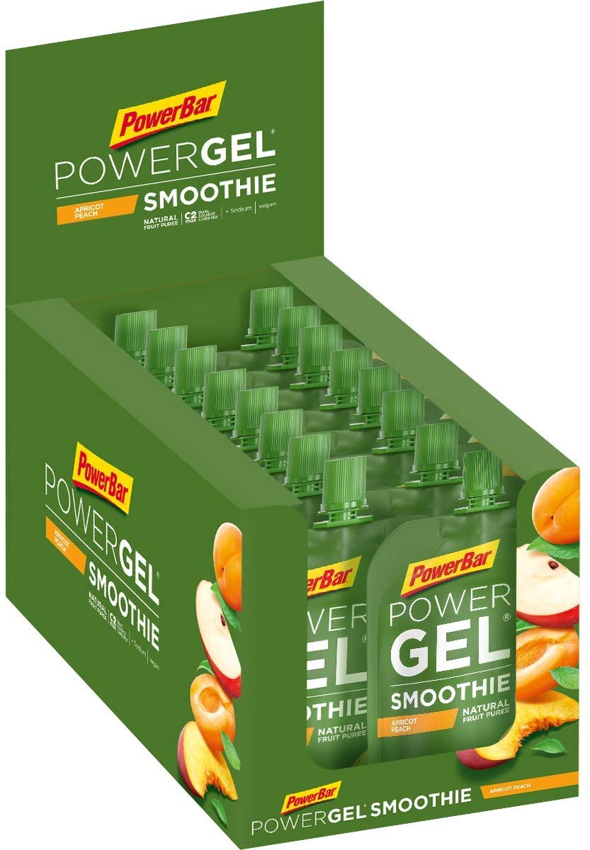 PowerBar PowerGel Smoothie, Apricot Peach - 16 x 90g