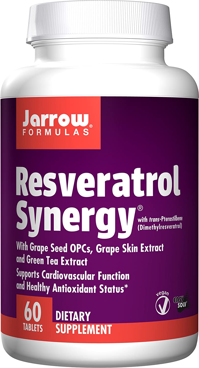 Jarrow Formulas Resveratrol Synergy - 60 tabs