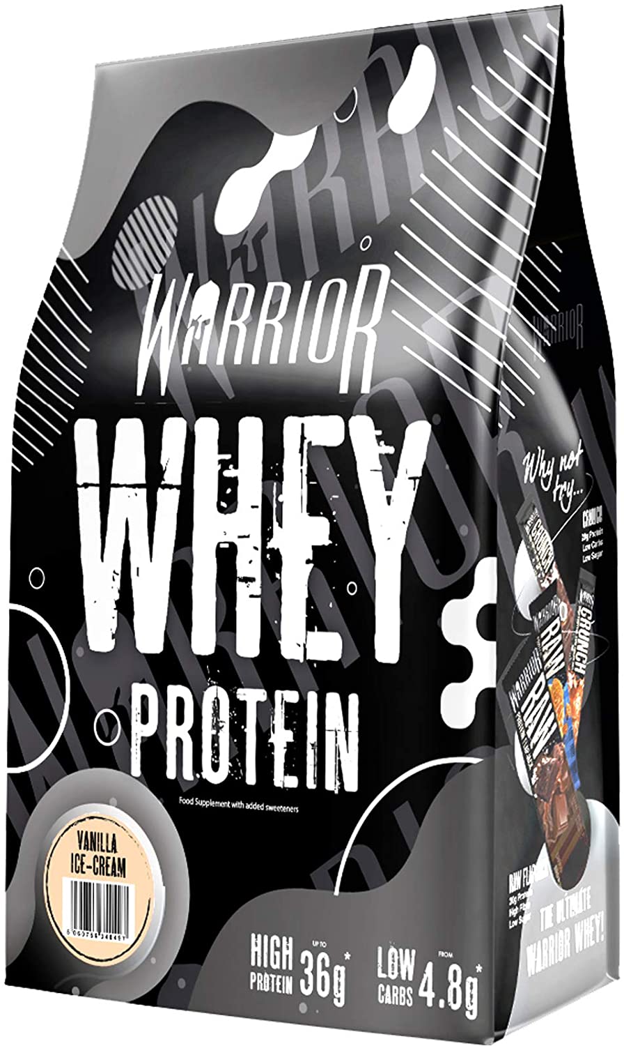 Warrior Whey, Vanilla Ice Cream - 1000g