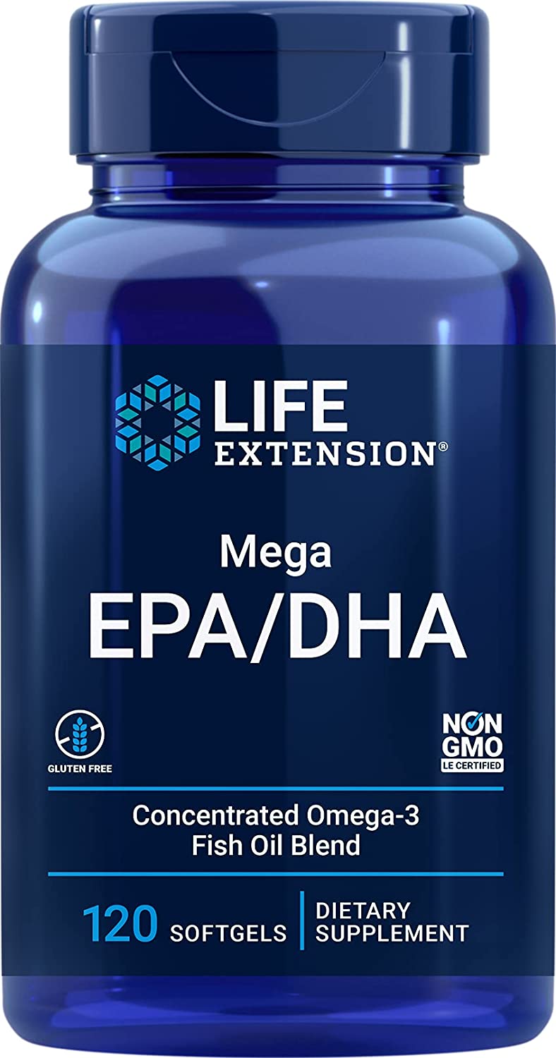 Life Extension Mega EPA/DHA - 120 softgels