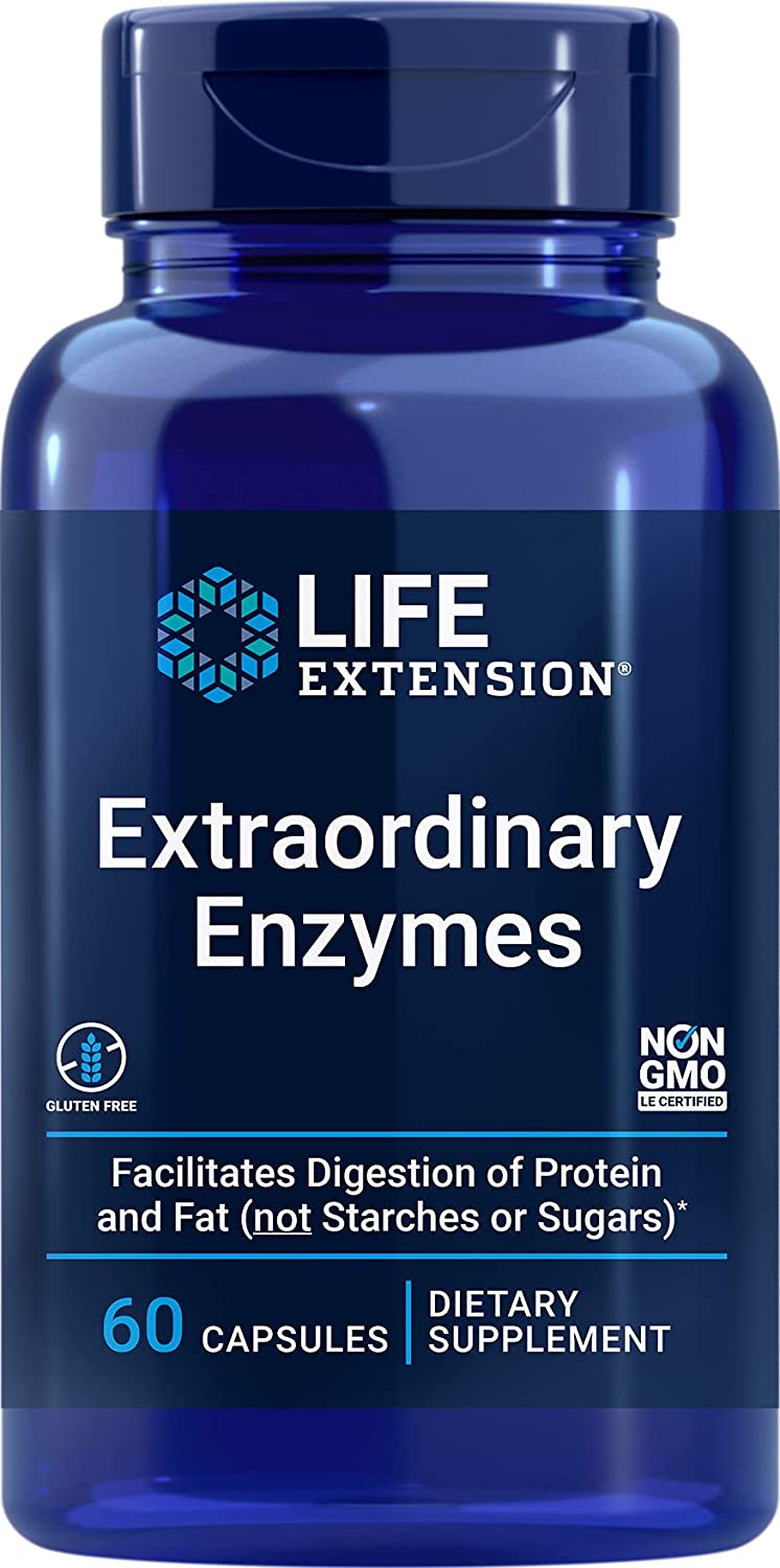Life Extension Extraordinary Enzymes - 60 caps