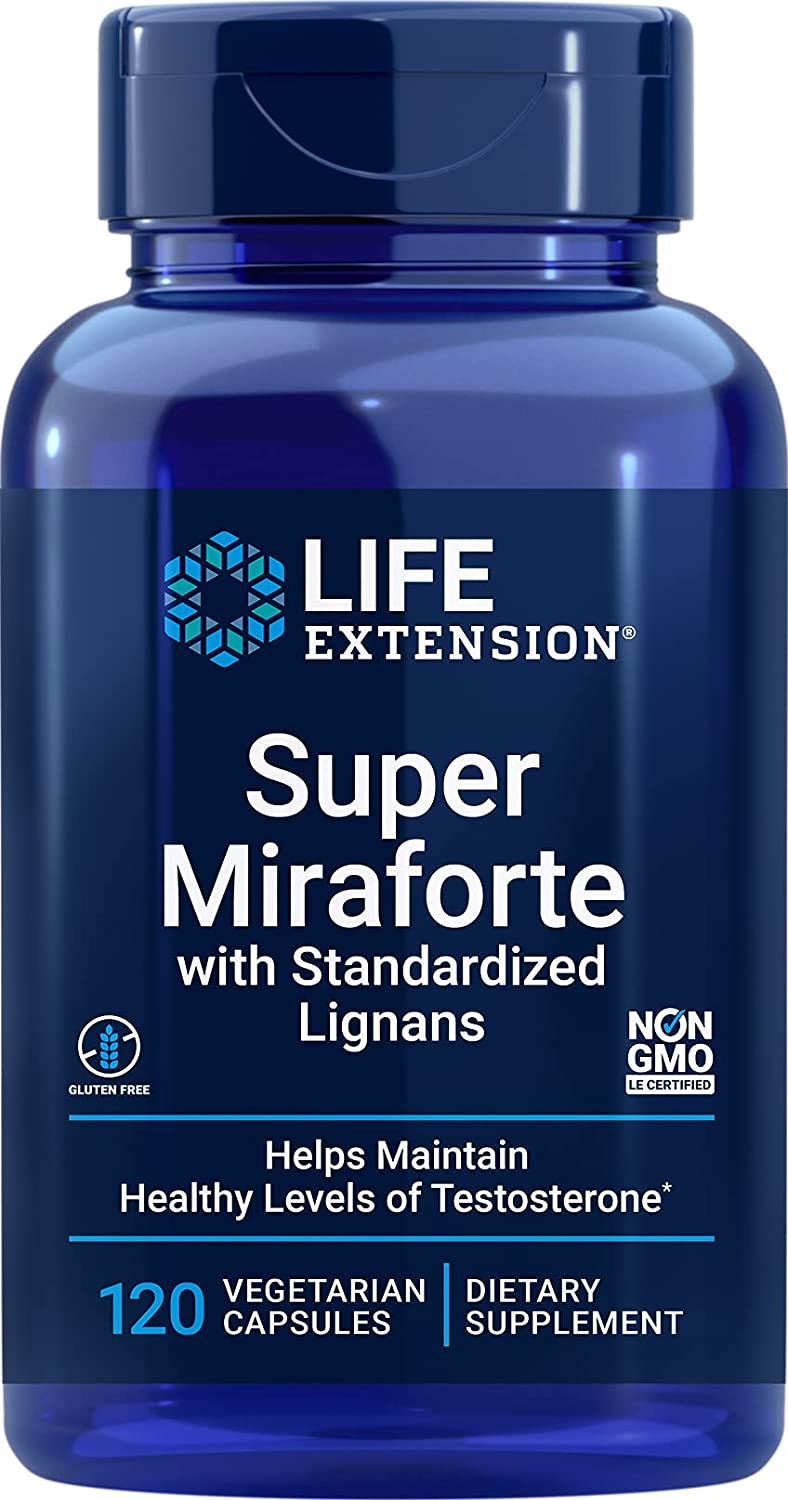Life Extension Super Miraforte with Standardized Lignans - 120 vcaps