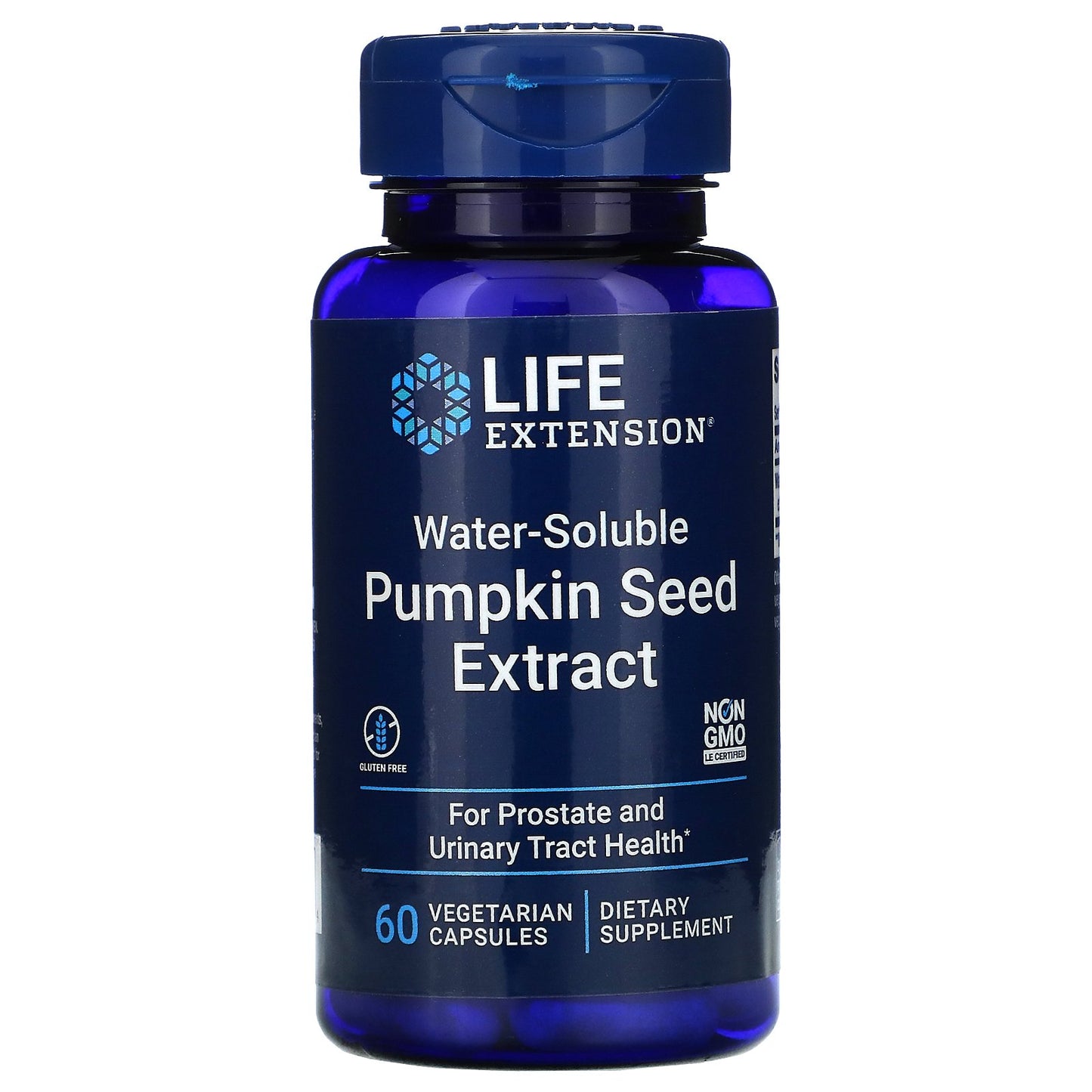 Life Extension Pumpkin Seed Extract, Water-Soluble - 60 vcaps