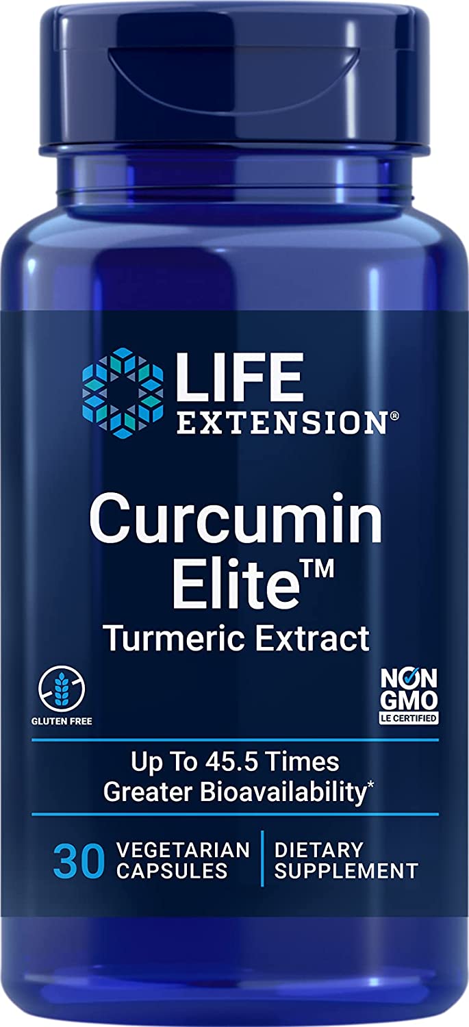 Life Extension Curcumin Elite Turmeric Extract - 30 vcaps