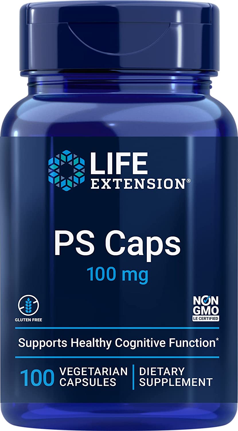 Life Extension PS Caps, 100mg - 100 vcaps
