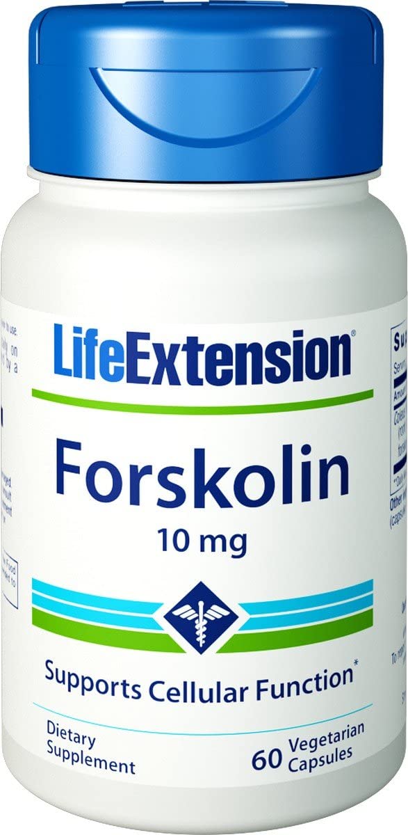 Life Extension Forskolin, 10mg - 60 vcaps