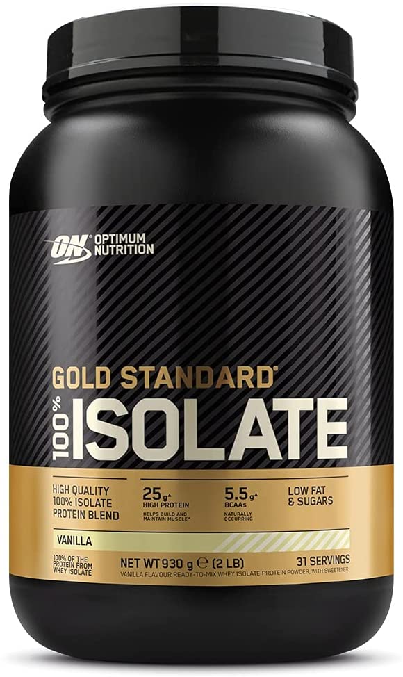 Optimum Nutrition Gold Standard 100% Isolate, Vanilla - 930g