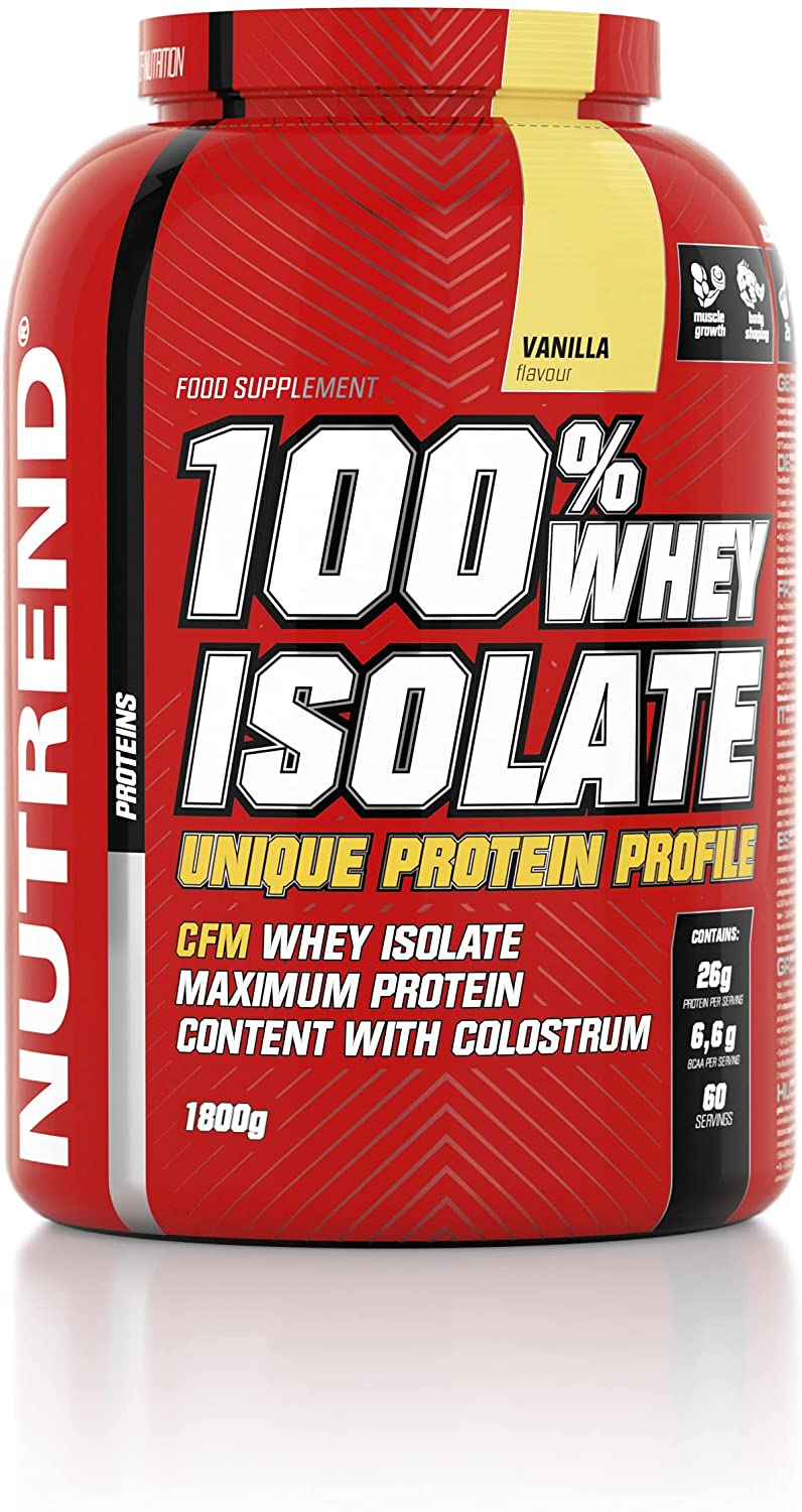 Nutrend 100% Whey Isolate, Vanilla - 1800g