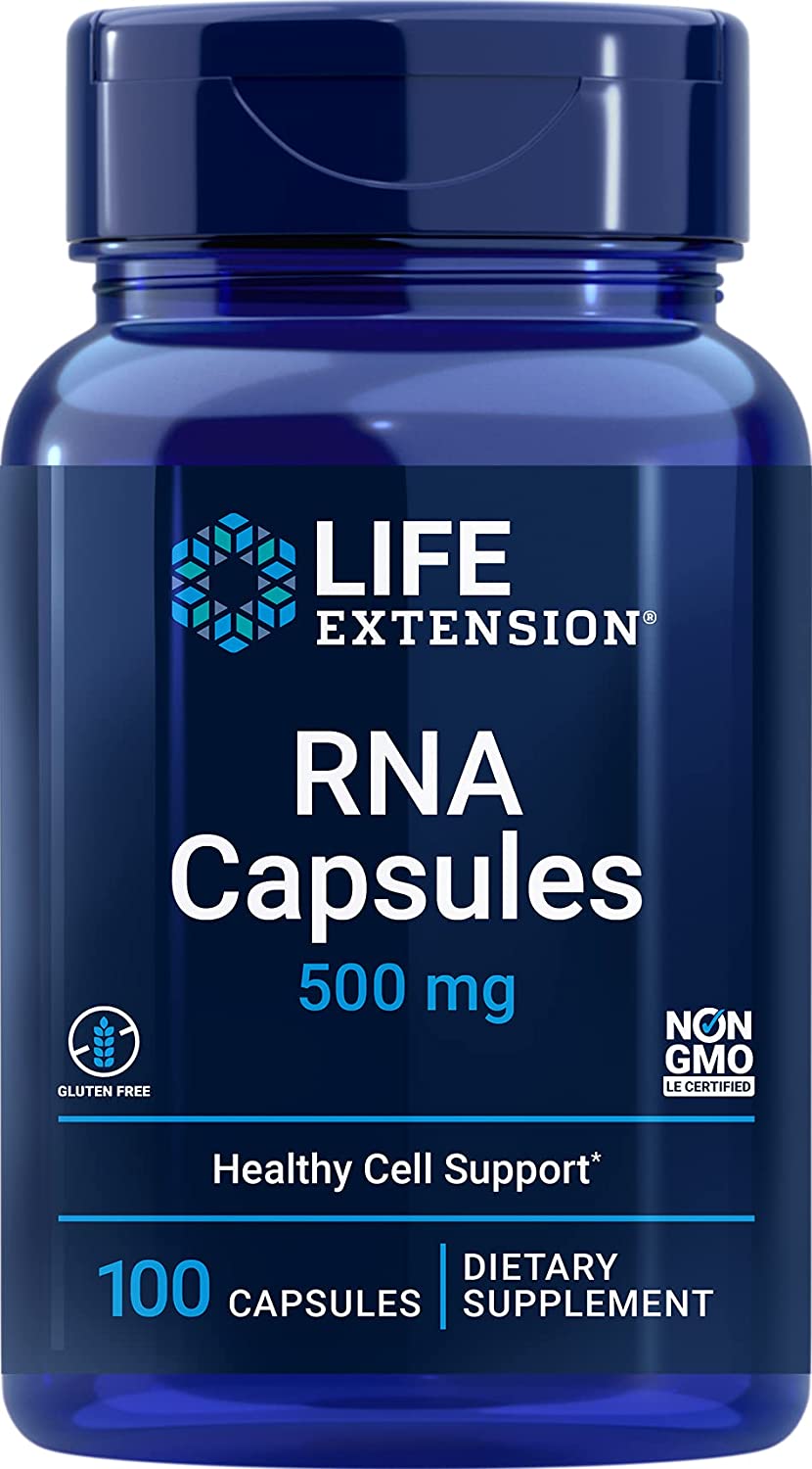 Life Extension RNA Capsules, 500mg - 100 caps