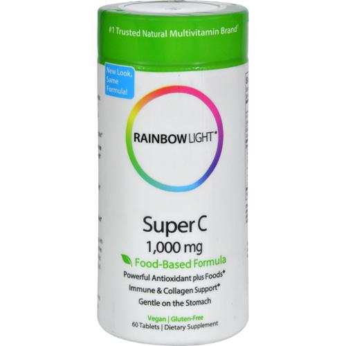 Rainbow Light Super C, 1000 mg - 60 tablets