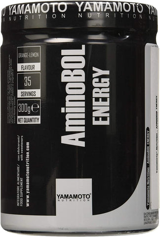 Yamamoto Nutrition AminoBol Energy, Orange-Lemon - 300g