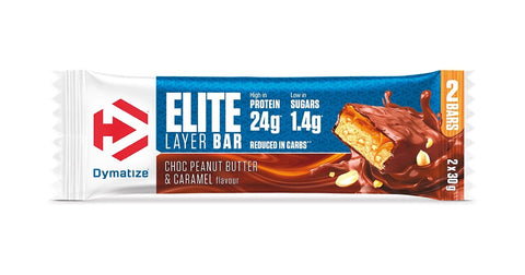 Dymatize Elite Layer Bar, Chocolate Panut Butter Caramel - 18 bars (60g)