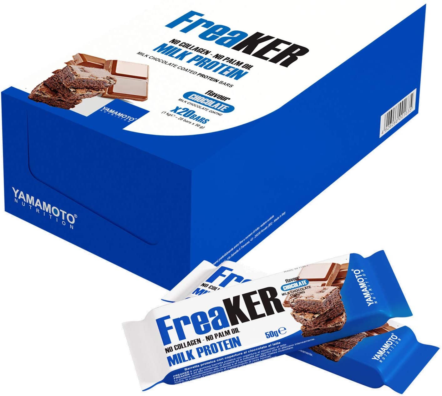 Yamamoto Nutrition FreaKER, Chocolate with Milk Chocolate Coating - 20 x 50g