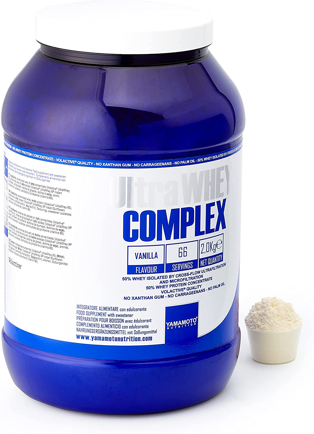 Yamamoto Nutrition Ultra Whey Complex, Vanilla - 2000g