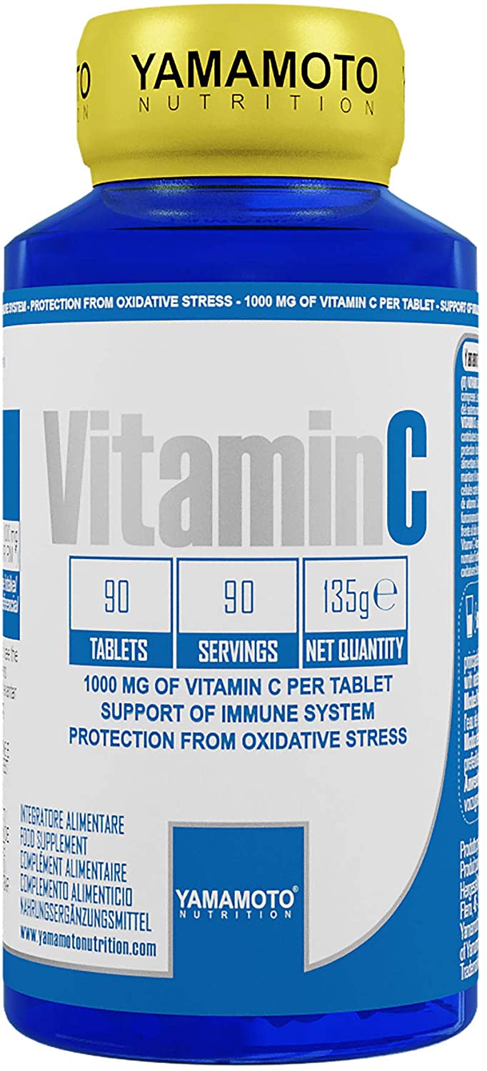 Yamamoto Nutrition Vitamin C, 1000mg - 90 tablets