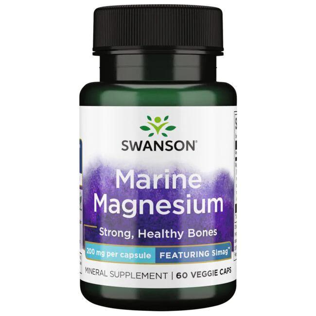 Swanson Simag Marine Magnesium - 60 vcaps