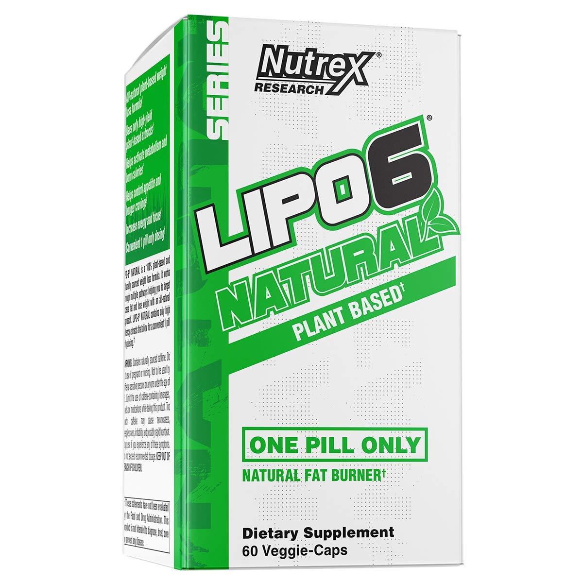 Nutrex Lipo-6 Natural - 60 vcaps