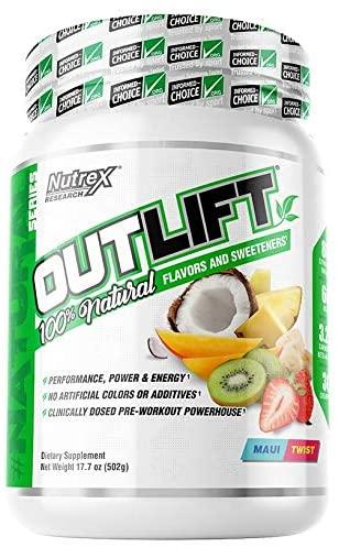Nutrex Outlift Natural, Maui Twist - 514g