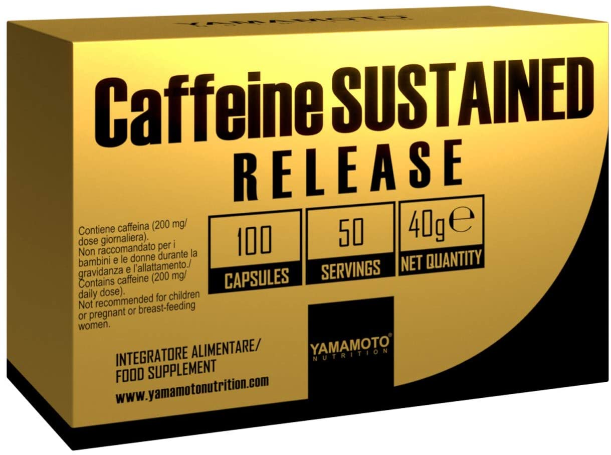 Yamamoto Nutrition Caffeine Sustained Release - 100 caps