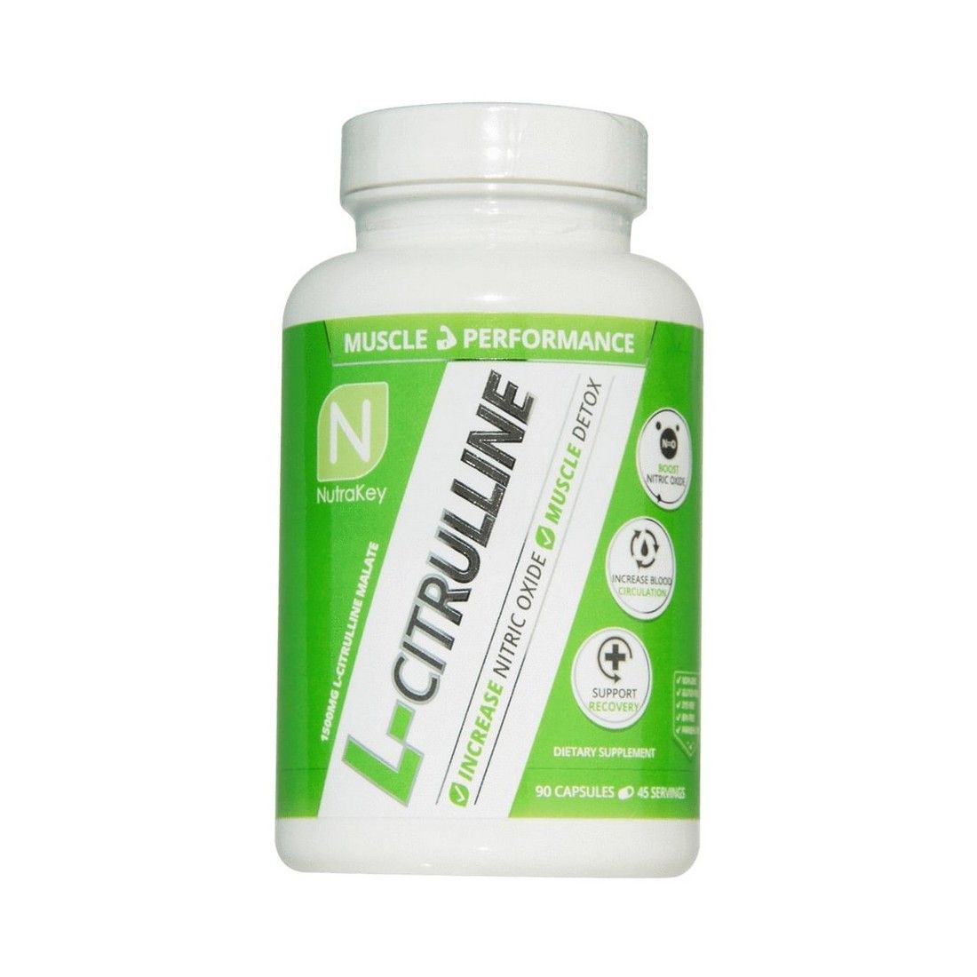 NutraKey Citrulline Malate, 750mg - 90 caps
