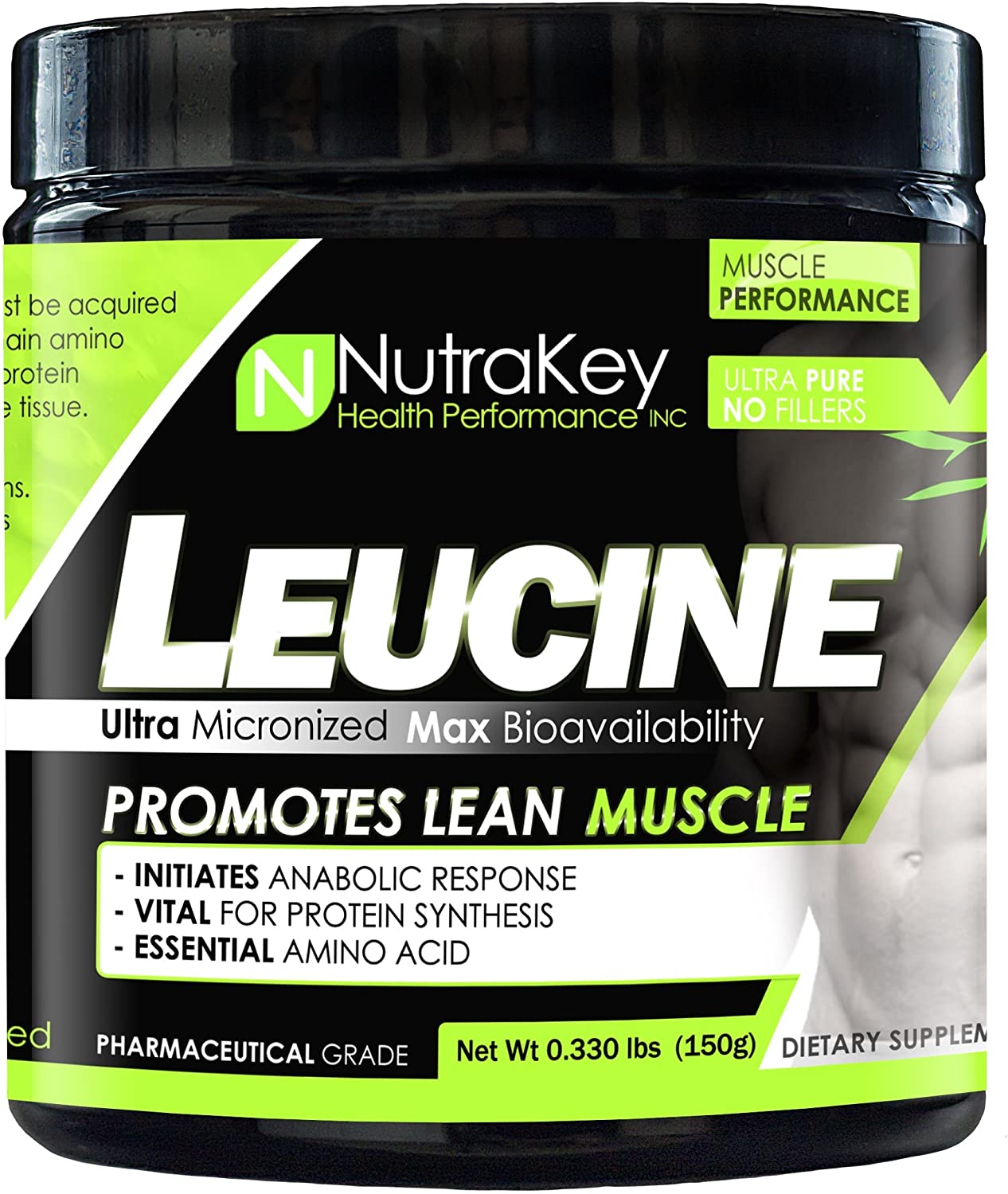 NutraKey Leucine, Powder - 150g
