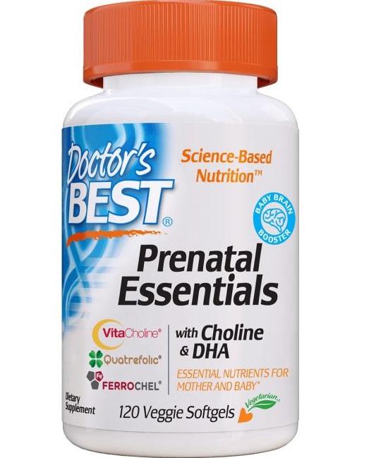 Doctor's Best Prenatal Essentials - 120 vcaps
