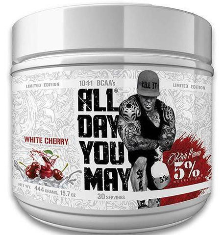 5% Nutrition AllDayYouMay - Special Edition, White Cherry - 444g