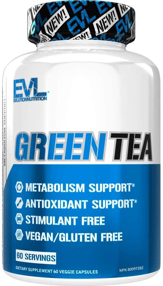 EVLution Nutrition Green Tea - 60 vcaps